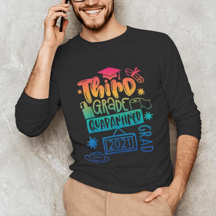 3rd Grade 2021 Graduate Quarantine Third Grade Graduation Unisex Long Sleeve T-Shirt