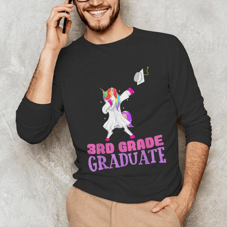 3rd Grade Graduation Unicorn End Of Year Third Unisex Long Sleeve T-Shirt