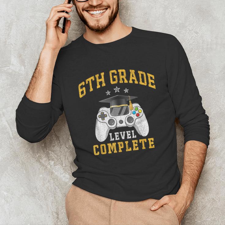 6th Grade Graduation Senior Video Gamer Graduated Unisex Long Sleeve T-Shirt