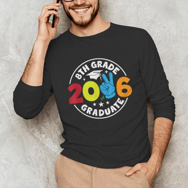 8th Grade 2026 Graduate School Senior Year Graduation Day Unisex Long Sleeve T-Shirt