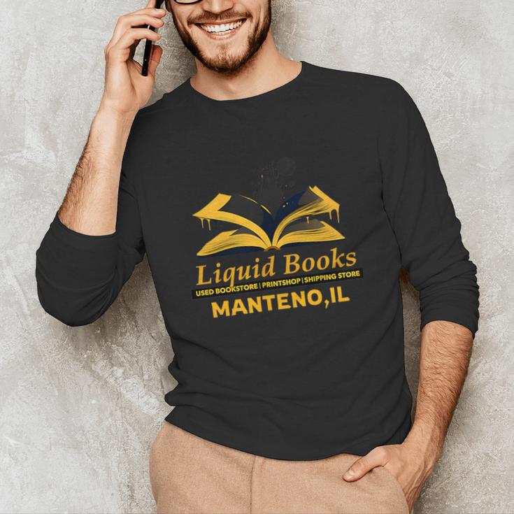 Academy Of Bookcraft Cute Wizard Cat Magic Books Unisex Long Sleeve T-Shirt