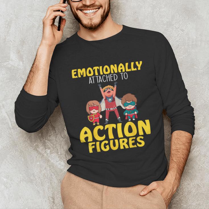 Action Figure Collector Comic Books Unisex Long Sleeve T-Shirt