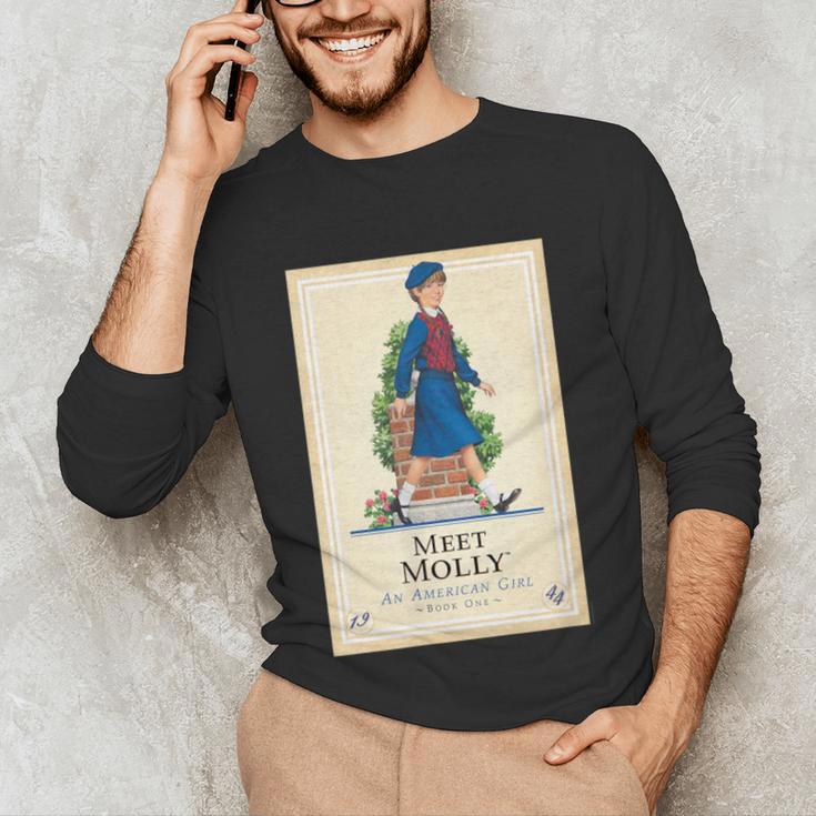 American Girl Meet Molly Book Cover Unisex Long Sleeve T-Shirt