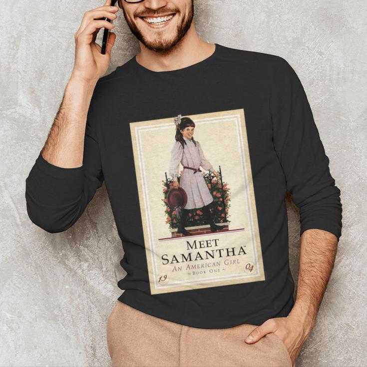 American Girl Meet Samantha Book Cover Unisex Long Sleeve T-Shirt