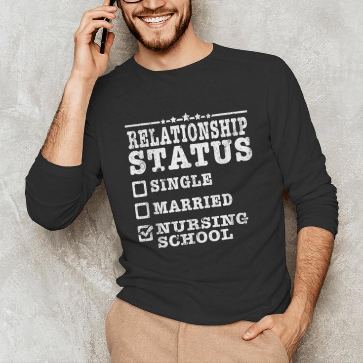 Anti Valentines Day Nursing School Nurse Graduation Shirt Unisex Long Sleeve T-Shirt
