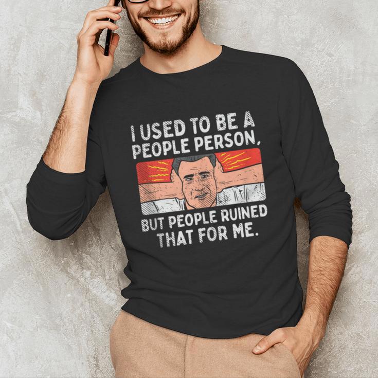 Antisocial Not A People Person Socially Selective Introvert Unisex Long Sleeve T-Shirt