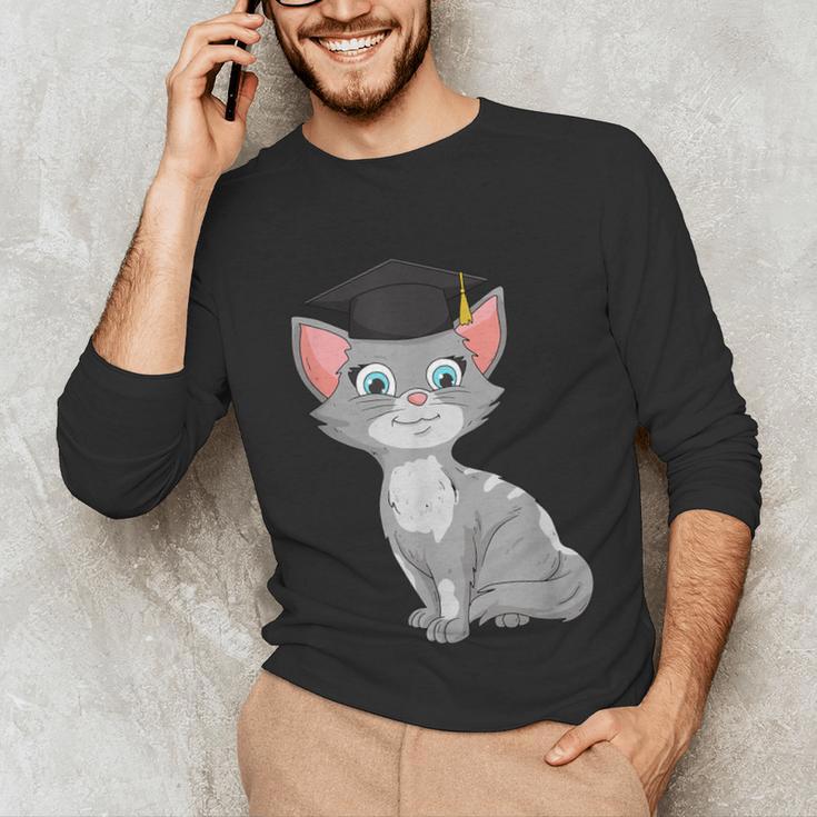 Bachelor Master Cats Graduation 2026 Graduate Unisex Long Sleeve T-Shirt