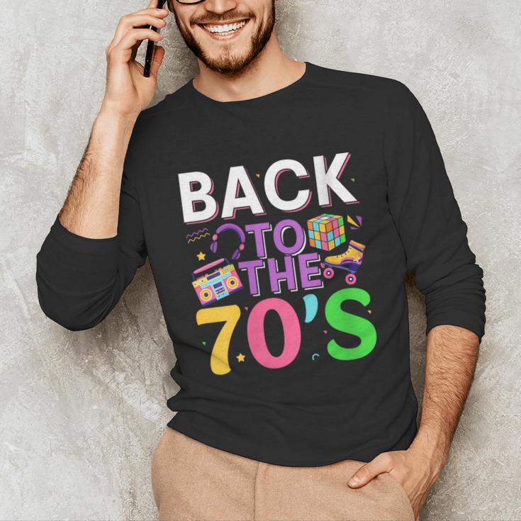 Back To The 70's Mixtape Era Nostalgia Retro 1970 70's Style Unisex Long Sleeve T-Shirt
