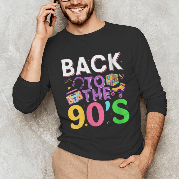 Back To The 90's Mixtape Era Nostalgia Retro 1990 90's Style Unisex Long Sleeve T-Shirt