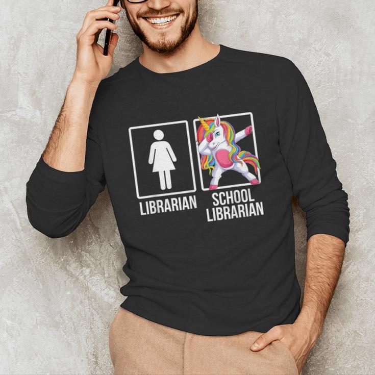 Back To School Library Unicorn Book Lover School Librarian Unisex Long Sleeve T-Shirt Back To School Library Unicorn Book Lover School Librarian Unisex Long Sleeve T-Shirt