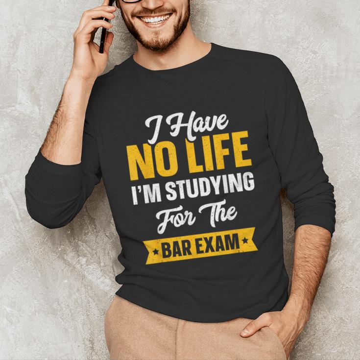 Bar Exam Shirt Law School Graduation 2025 Senior Unisex Long Sleeve T-Shirt
