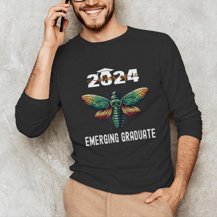 Biology Class Of 2024 Emerging Graduation For Him Unisex Long Sleeve T-Shirt