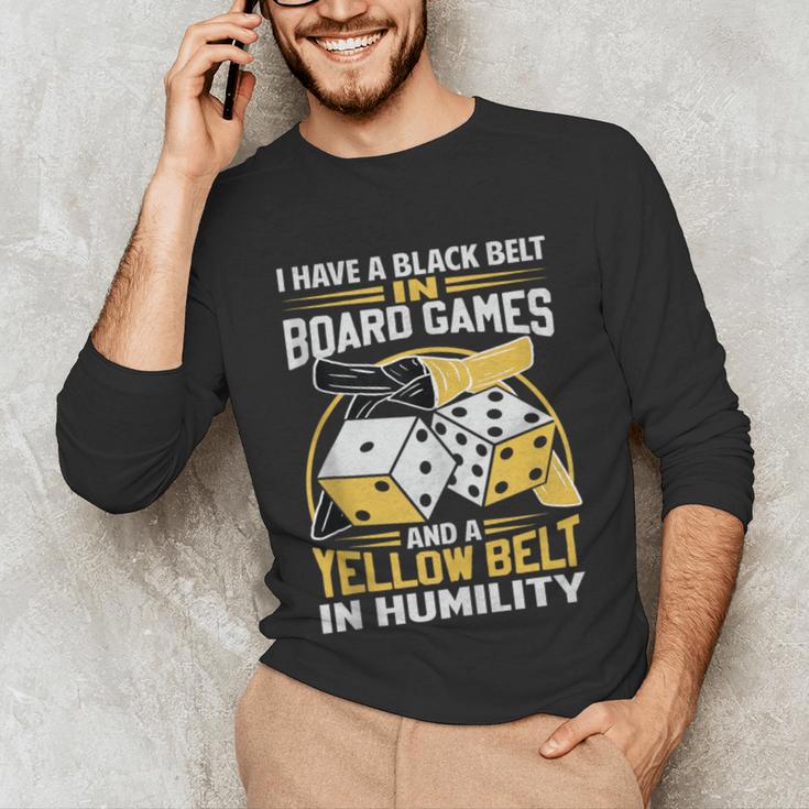 Board Game Saying Shy Introvert Geeks Unisex Long Sleeve T-Shirt