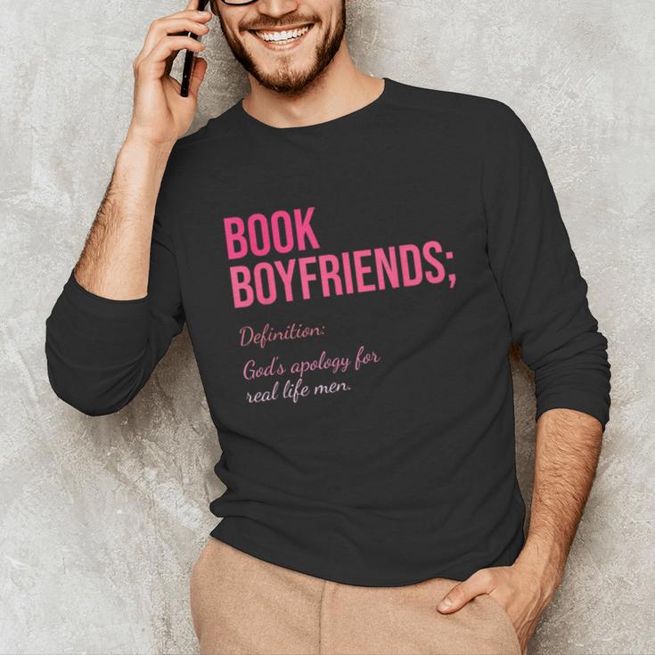 Book Boyfriends Definition Unisex Long Sleeve T-Shirt