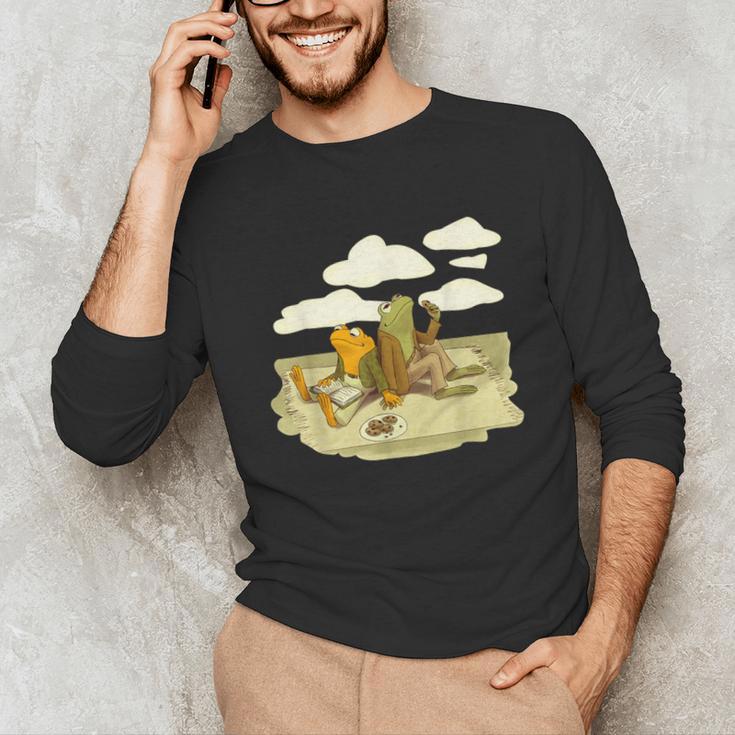 Book Frog Toad Vintage Book Frog Book Frog Reading Book Unisex Long Sleeve T-Shirt Book Frog Toad Vintage Book Frog Book Frog Reading Book Unisex Long Sleeve T-Shirt