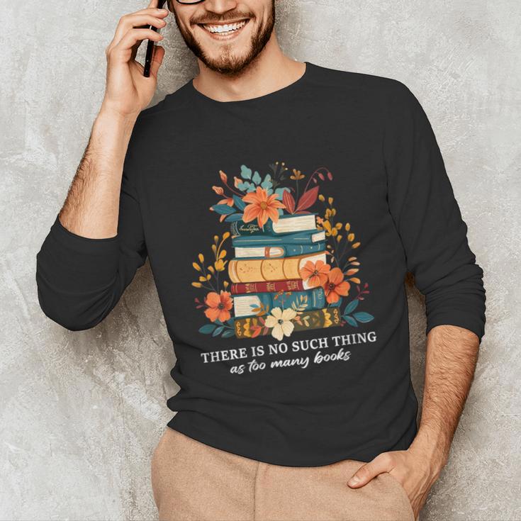 Book Lover Librarian Reading Library Readers Unisex Long Sleeve T-Shirt