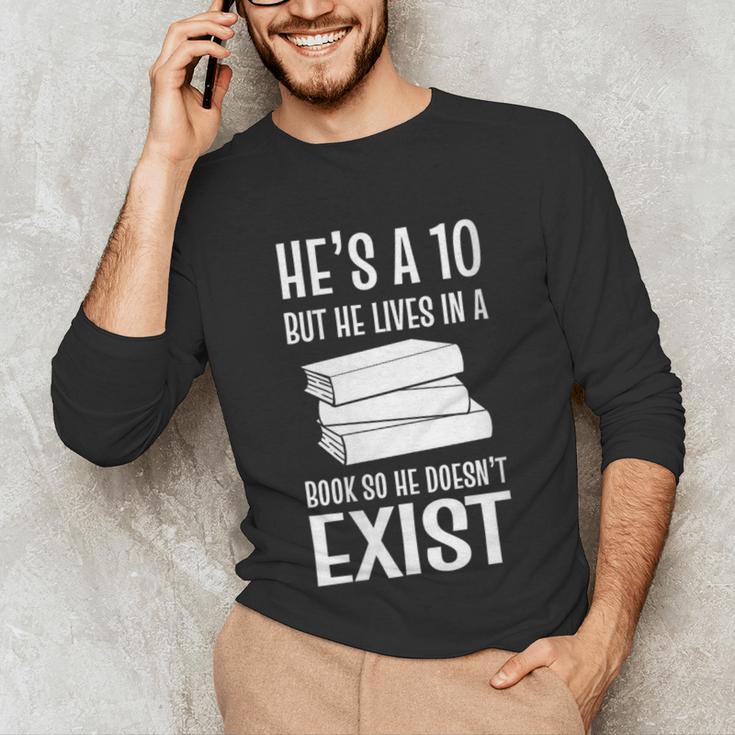 Book Lover Quotes Book Enthusiast Unisex Long Sleeve T-Shirt