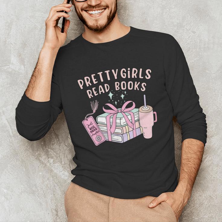 Book Lover's Pretty Girl's Read Books Unisex Long Sleeve T-Shirt