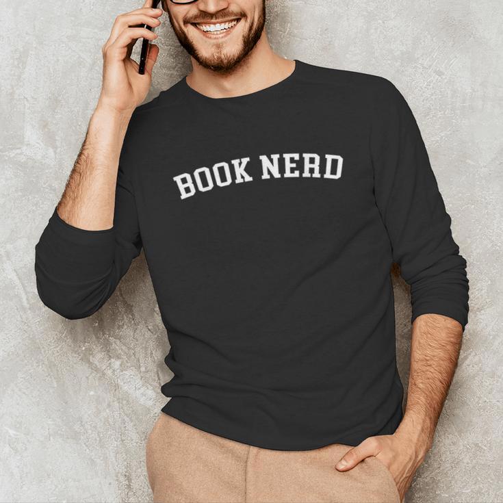 Book Nerd Unisex Long Sleeve T-Shirt