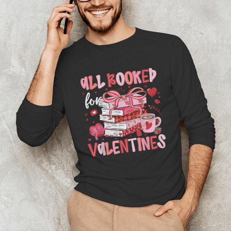 All Booked For Valentines Book Coffee Teacher Women Unisex Long Sleeve T-Shirt All Booked For Valentines Book Coffee Teacher Women Unisex Long Sleeve T-Shirt