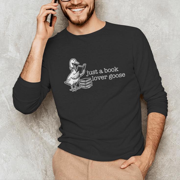 Bookish Club Silly Lover Book Reader Reading Gift Unisex Long Sleeve T-Shirt