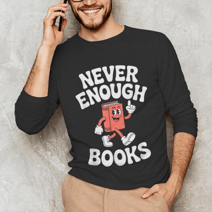 Books Or Book Reading Retro Unisex Long Sleeve T-Shirt