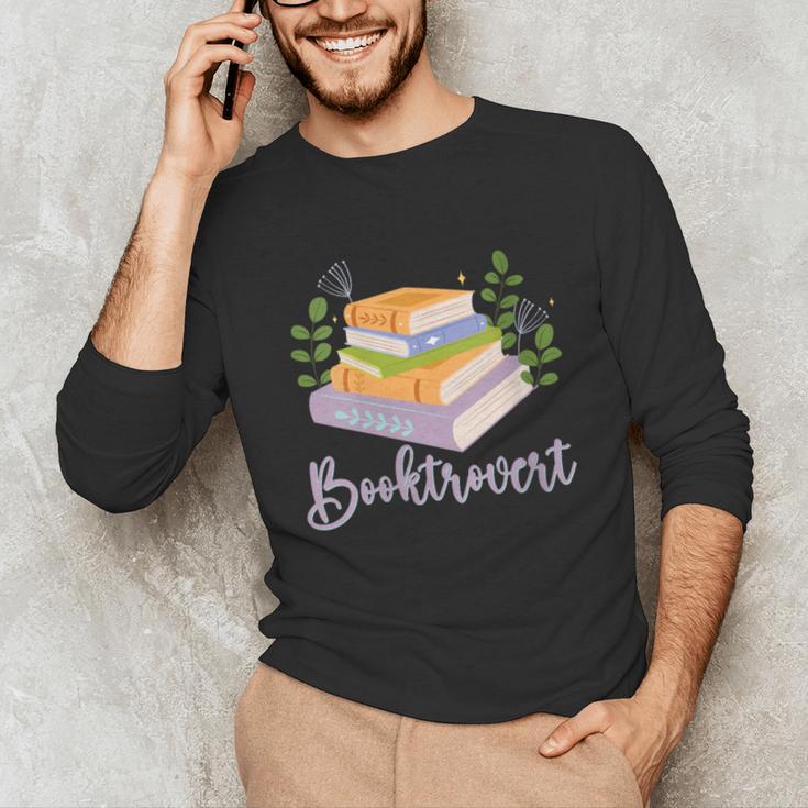 Booktrovert Bookworm Introvert Bibliophile Booktrovert Unisex Long Sleeve T-Shirt Booktrovert Bookworm Introvert Bibliophile Booktrovert Unisex Long Sleeve T-Shirt