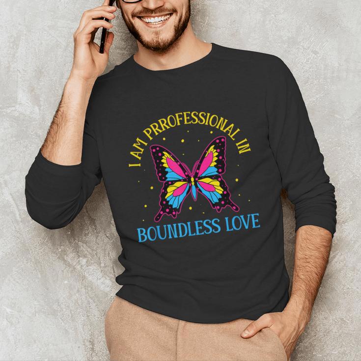 Boundless Love Pan Pride Pansexual Introvert Omnisexuality Unisex Long Sleeve T-Shirt Boundless Love Pan Pride Pansexual Introvert Omnisexuality Unisex Long Sleeve T-Shirt