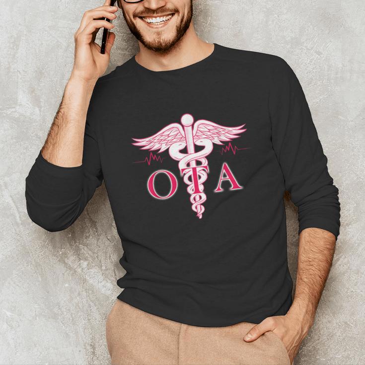 Caduceus Shirt Occupational Therapist Assistant Graduation Unisex Long Sleeve T-Shirt