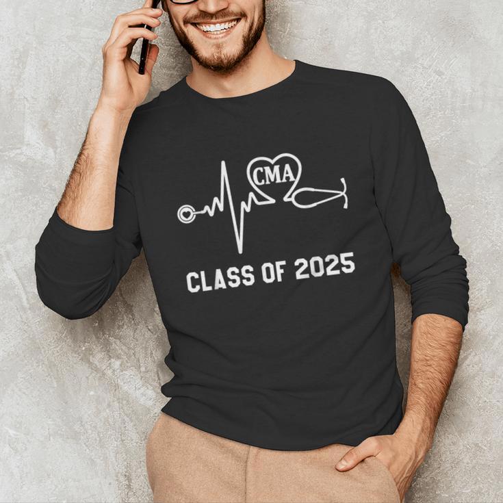 Certified Medical Assistant CMA Graduation Class Of 2025 Unisex Long Sleeve T-Shirt