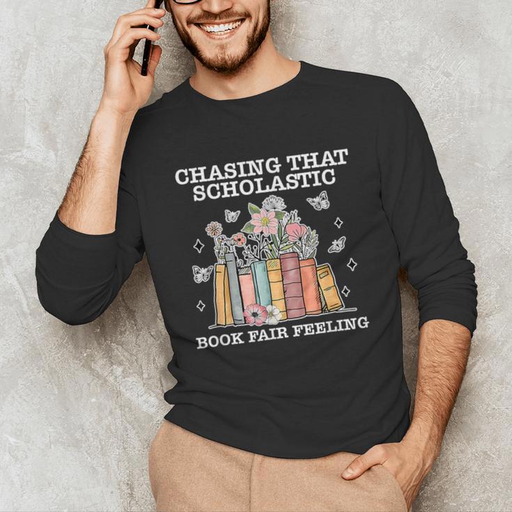 Chasing That Scholastic Book Fair Feeling Apparel Unisex Long Sleeve T-Shirt