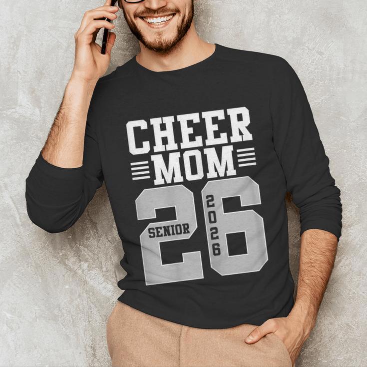 Cheer Mom Senior 2026 Cheerleaders Graduation Mother Unisex Long Sleeve T-Shirt
