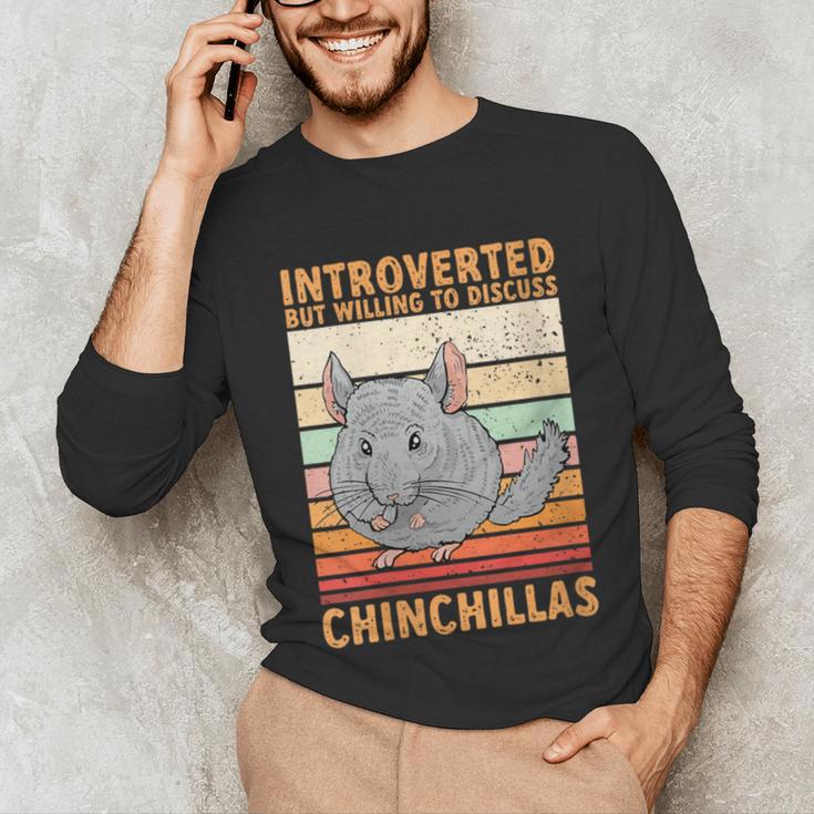 Chinchilla Owner Introvert Chinchilla Unisex Long Sleeve T-Shirt Chinchilla Owner Introvert Chinchilla Unisex Long Sleeve T-Shirt