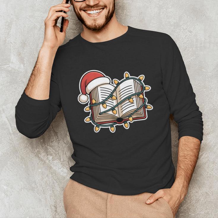 Christmas Book Festive Holiday Xmas Unisex Long Sleeve T-Shirt