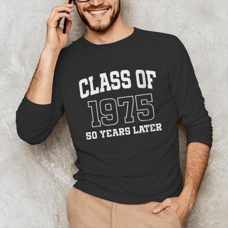 Class Of 1975 Reunion 50 Years Alumni Graduation High School Unisex Long Sleeve T-Shirt