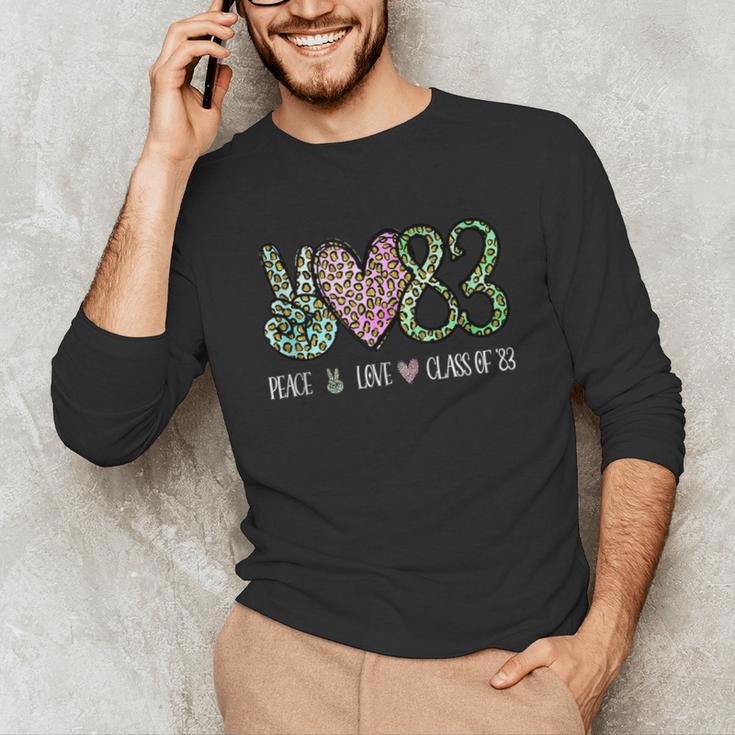 Class Of 1983 Shirt Leopard Senior Graduation Class Reunion Unisex Long Sleeve T-Shirt