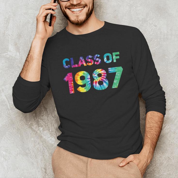 Class Of 1987 School Reunion College Highschool Graduation Unisex Long Sleeve T-Shirt