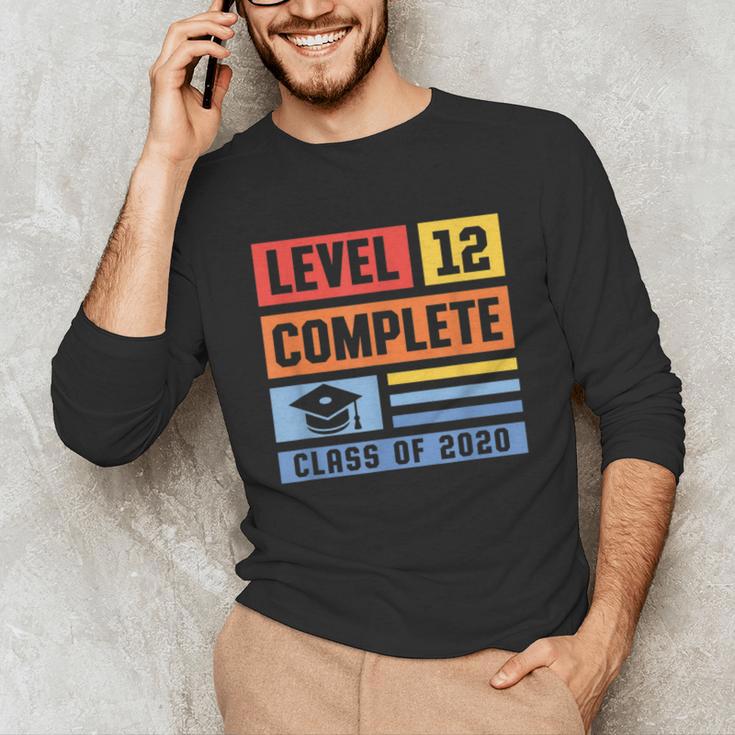 Class Of 2019 Senior High School Graduation Level 12th Grade Unisex Long Sleeve T-Shirt