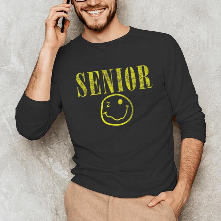 Class Of 2020 Senior 90s Grunge Graduation Unisex Long Sleeve T-Shirt