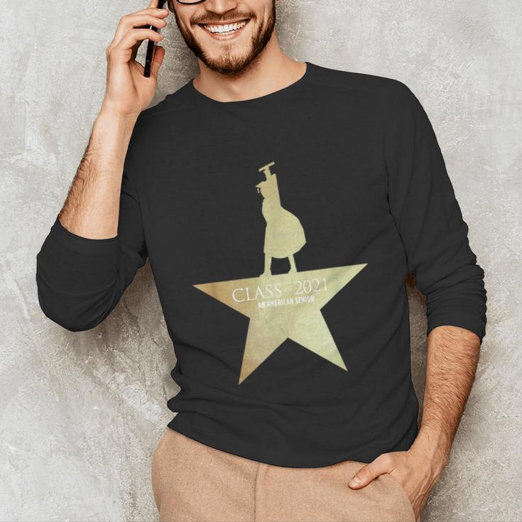Class Of 2021 Senior Year Musical Style Graduation For Grad Unisex Long Sleeve T-Shirt