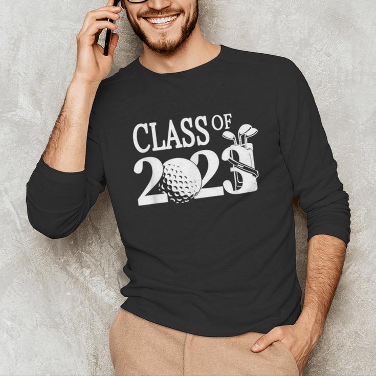 Class Of 2023 Graduation Senior Golfer Golf Player Unisex Long Sleeve T-Shirt