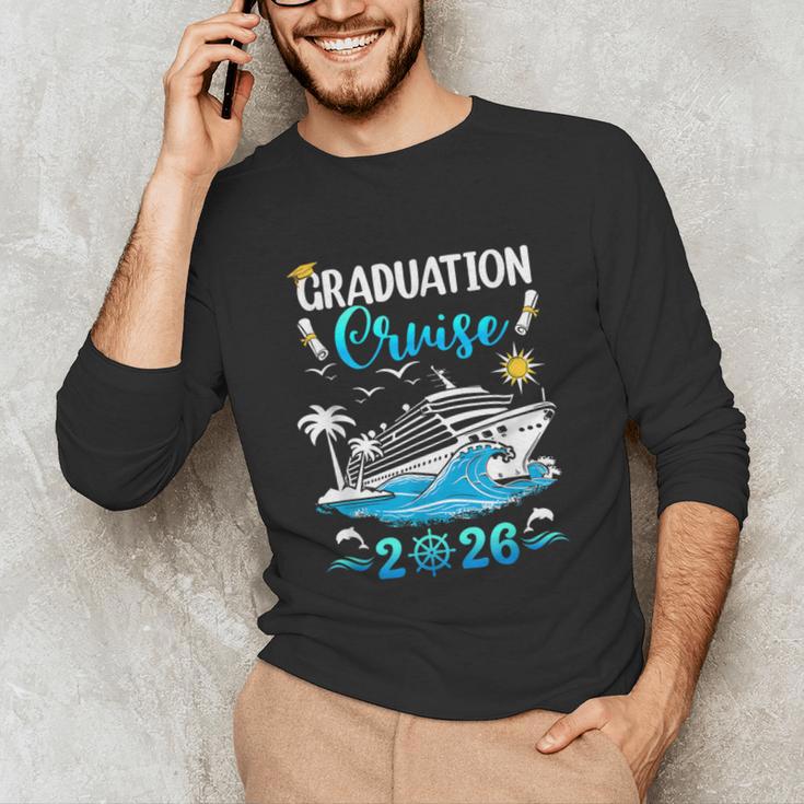 Class Of 2026 Graduation Cruise Senior Graduates Vacation Unisex Long Sleeve T-Shirt