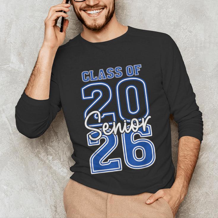 Class Of 2026 Senior Retro Graduation 2026 First Day Vintage Unisex Long Sleeve T-Shirt