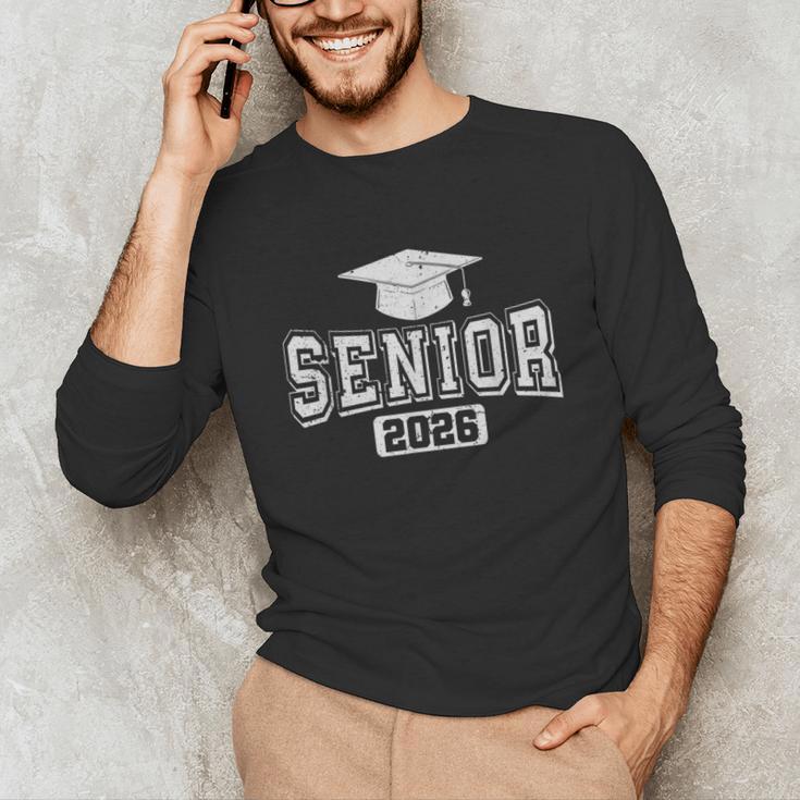 Class Of 2026 Senior 2026 Vintage Seniors Graduation 2026 Unisex Long Sleeve T-Shirt