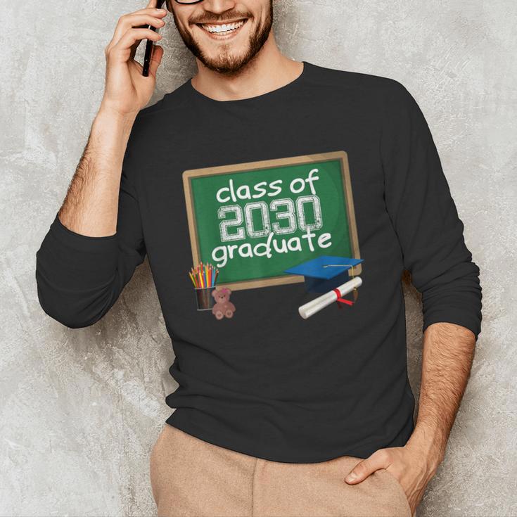 Class Of 2030 TShirt Kindergarten Graduation Tee 2018 Unisex Long Sleeve T-Shirt