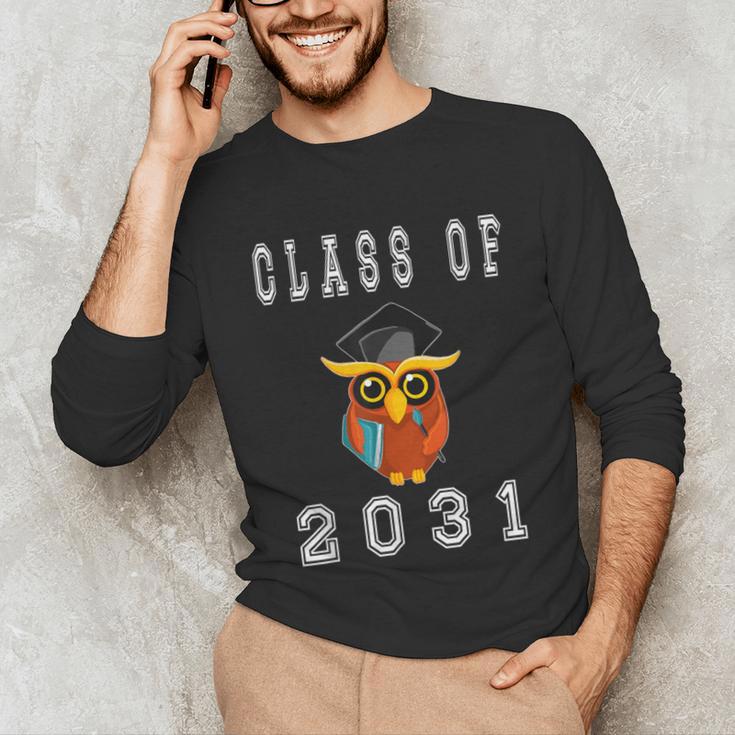 Class Of 2031 Graduation First Day Of SchoolShirt Unisex Long Sleeve T-Shirt