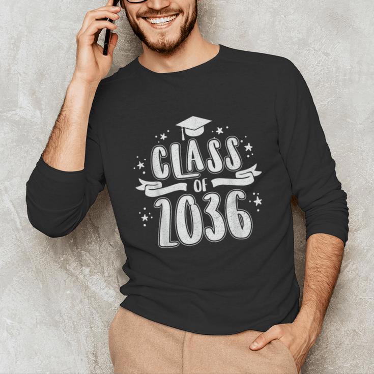Class Of 2036 Last First Day Of School Graduation Men Women Unisex Long Sleeve T-Shirt