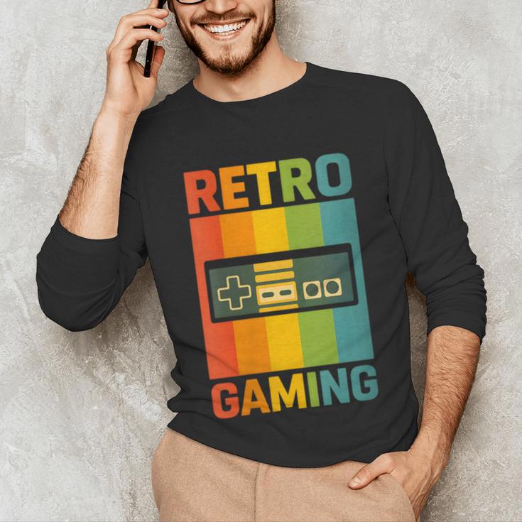 Classic Retro Gaming Nostalgia Unisex Long Sleeve T-Shirt