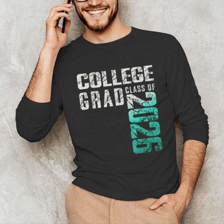 College Grad Class Of 2026 Graduation Unisex Long Sleeve T-Shirt