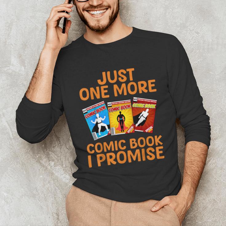 Comic Book For Men Women Comic Book Collectors Unisex Long Sleeve T-Shirt